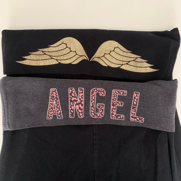 Victoria's Secret Pants - Victoria Secret Angel & Angel Wing Yoga Pants
